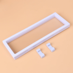 Floating Display Case With Bases, Transparent PE Film Jewelry Storage Box 3D Floating Frame Pack Of -10 (9*23 CM) - Image 5