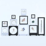 Floating Display Case With Bases, Transparent PE Film Jewelry Storage Box 3D Floating Frame Pack Of -10 (9*23 CM) - Image 3