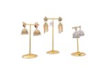 T Metal Earring 3 Pcs Combo Jewelelry Organizer Stand for Earrings - Image 3