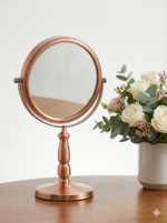Premium Copper Rose Flexible Mirror Double Side Mirror Size 3X - Image 3