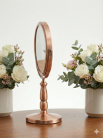 Premium Copper Rose Flexible Mirror Double Side Mirror Size 3X - Image 2