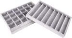 6 Sunglass/Watch Velvet Jewelry Drawer Organizer Tray Stackable Tray - Image 7