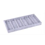 6 Sunglass/Watch Velvet Jewelry Drawer Organizer Tray Stackable Tray - Image 4