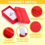 Cardboard Fancy Earring Box with Foam Insert Jewelry Packaging Box for Earrings, Studs, Tops, Rings & Small Gifts (2 x 3 Inch (24 Pcs Multicolour) - Image 8