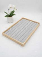 Premium Beige Jewelry Organizer Tray | Ring Display Holder & Jewelry Showcase Tray for Home, Jewelry Shop, Counter & Exhibition - Image 5