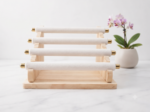 5 Layer Wooden Ring Display Stand | Multi-Use Jewelry Ring Holder Organizer | Premium Ring Showcase Display for Home, Retail Shop, Counter & Exhibition - Image 5