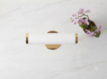 Metal Velvet Bangle Display Stand – Premium Jewelry Holder for Bangles, Bracelets & Watches | Elegant Countertop Showcase for Home & Retail Display (Beige) - Image 5