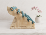 5 Layer Wooden Ring Display Stand | Multi-Use Jewelry Ring Holder Organizer | Premium Ring Showcase Display for Home, Retail Shop, Counter & Exhibition - Image 2