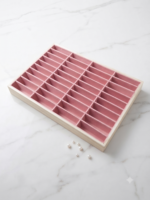 Velvet Jewelry Display Tray for Bangles & Kada | Premium Beige Jewelry Organizer Tray | Bangle Display Holder & Jewelry Showcase for Home, Jewelry Shop, Counter & Exhibition - Image 4