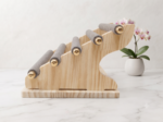5 Layer Wooden Ring Display Stand | Multi-Use Jewelry Ring Holder Organizer | Premium Ring Showcase Display for Home, Retail Shop, Counter & Exhibition - Image 4