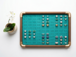 Premium Wooden Velvet Jewelry Organizer Tray with Metal Frame, Beige | Ring, Earrings, Necklace, Bracelet & Watch Storage Display Tray (100 Ring)