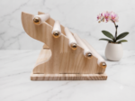 5 Layer Wooden Ring Display Stand | Multi-Use Jewelry Ring Holder Organizer | Premium Ring Showcase Display for Home, Retail Shop, Counter & Exhibition - Image 4