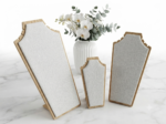 Chain Display Stand 3 Size Jewelry Holder for Necklace, Chain, Pendant & Choker Display | Beige Combo (9, 11 & 13 Inch) 3 Pcs - Image 5