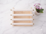 5 Layer Wooden Ring Display Stand | Multi-Use Jewelry Ring Holder Organizer | Premium Ring Showcase Display for Home, Retail Shop, Counter & Exhibition